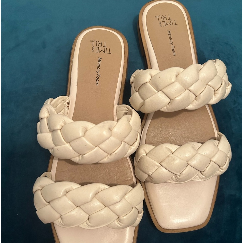 Braided sandals dolcevita inspired